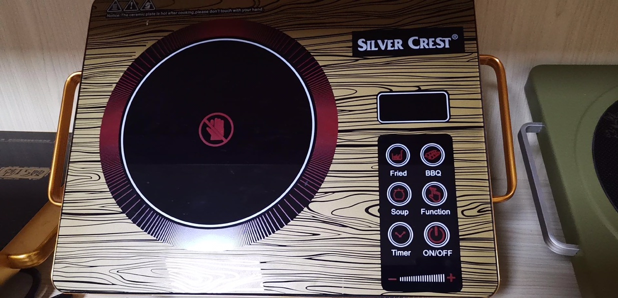 Wood Grain Electric Clay Oven