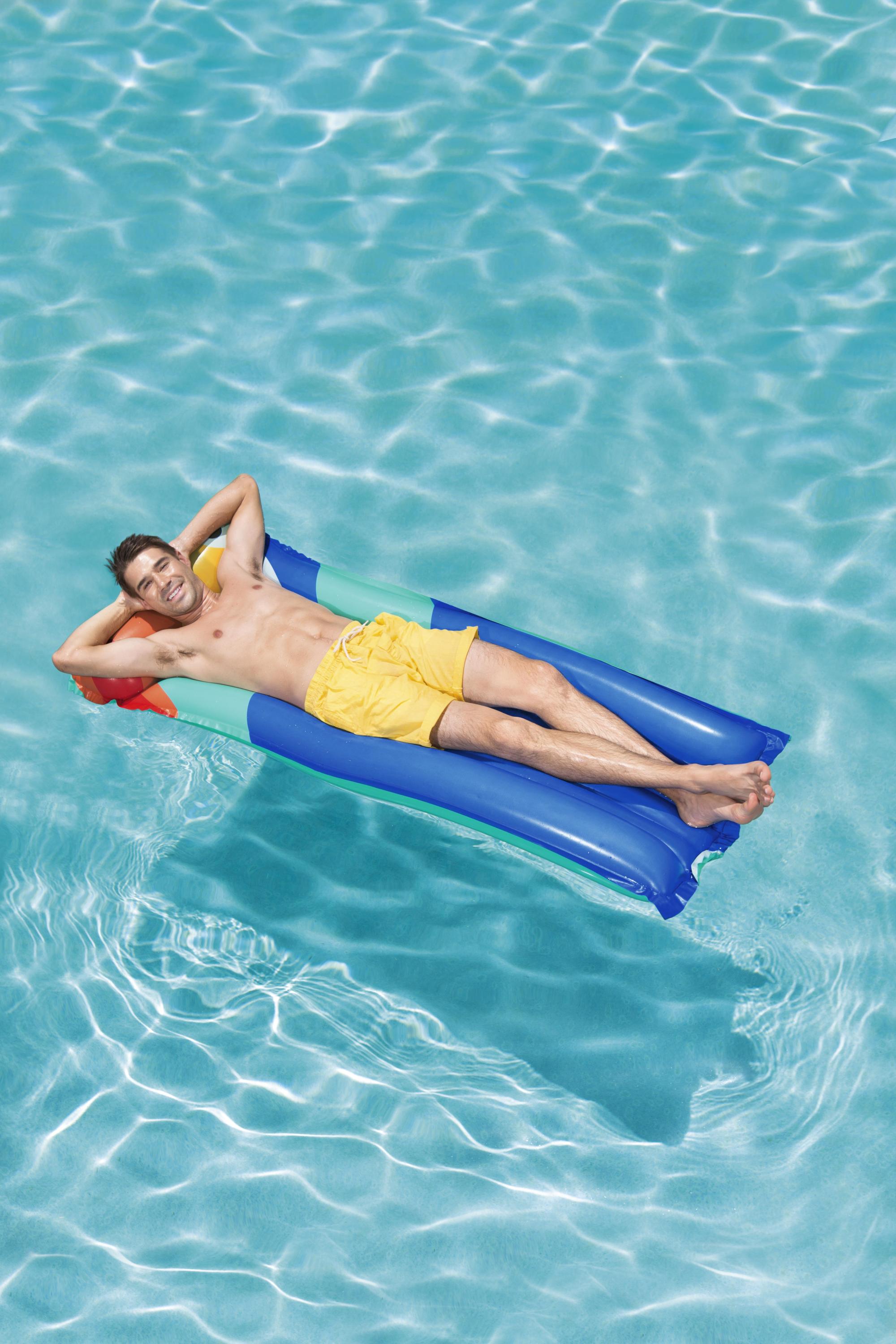 Bestway® 6' x 30"/1.83m x 76cm 44021彩绘浮排 火烈鸟涂鸦浮排产品图