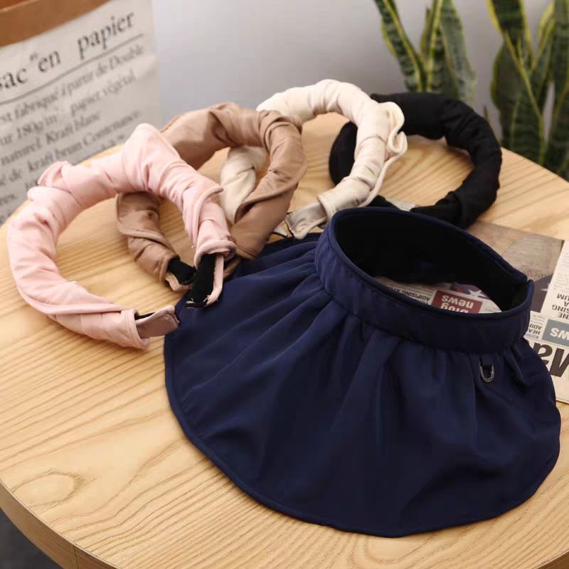 Summer Women's Hat Twill Baseball Cap All Cotton After Foreign Trade Open Sun Hat Solid Color Light Plate Cap details Picture