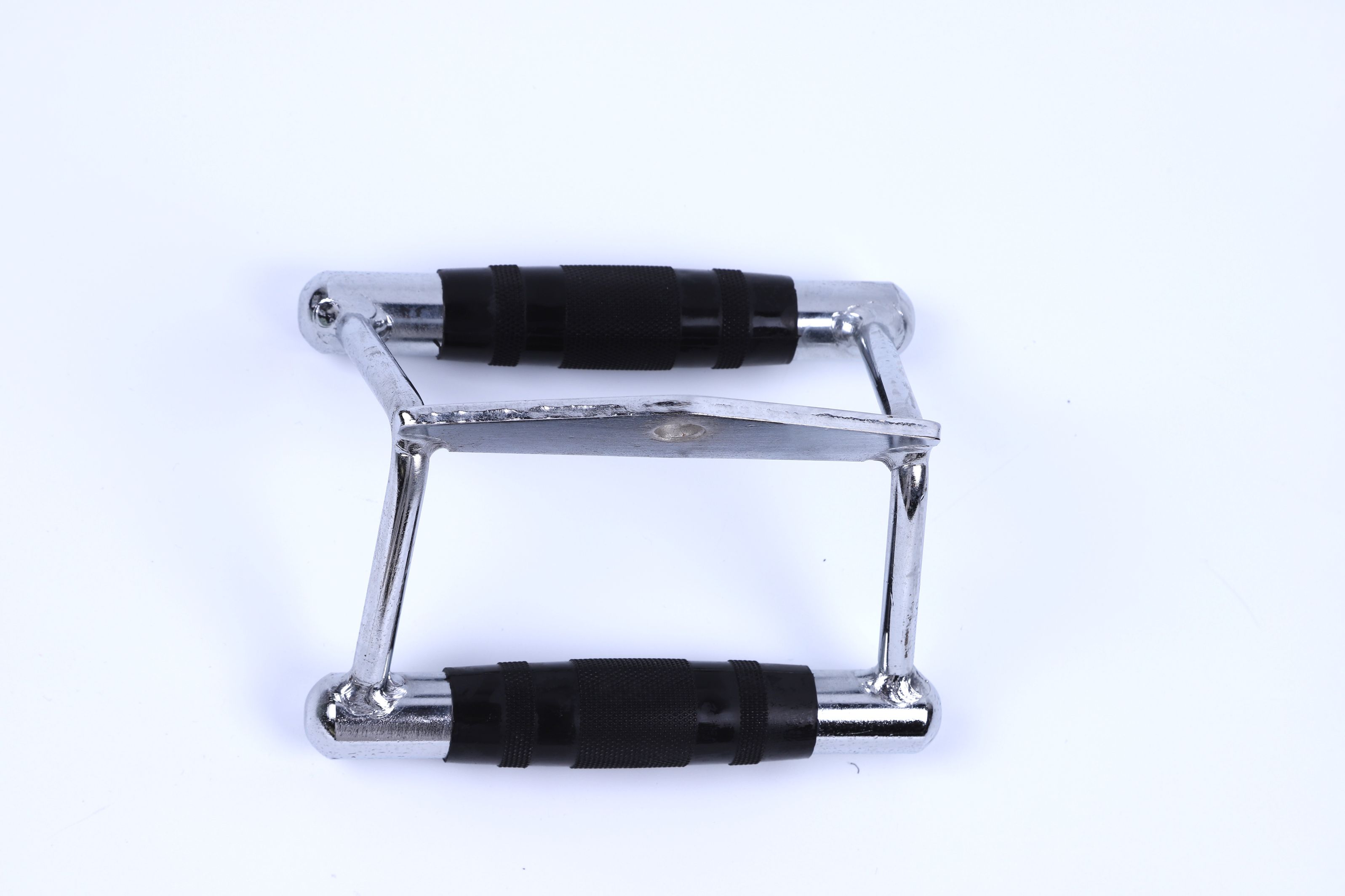 Yiwu Selection fitness equipment accessories saddle boat plating rubber coated handle manufacturers wholesale details Picture