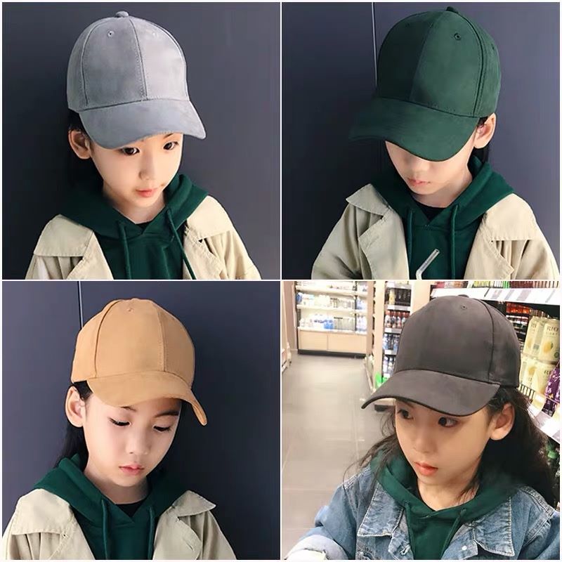 Children's Hat Tide New Embroidered Four Seasons Boys Baseball Cap Baby Girls Cap Factory Wholesale full figure