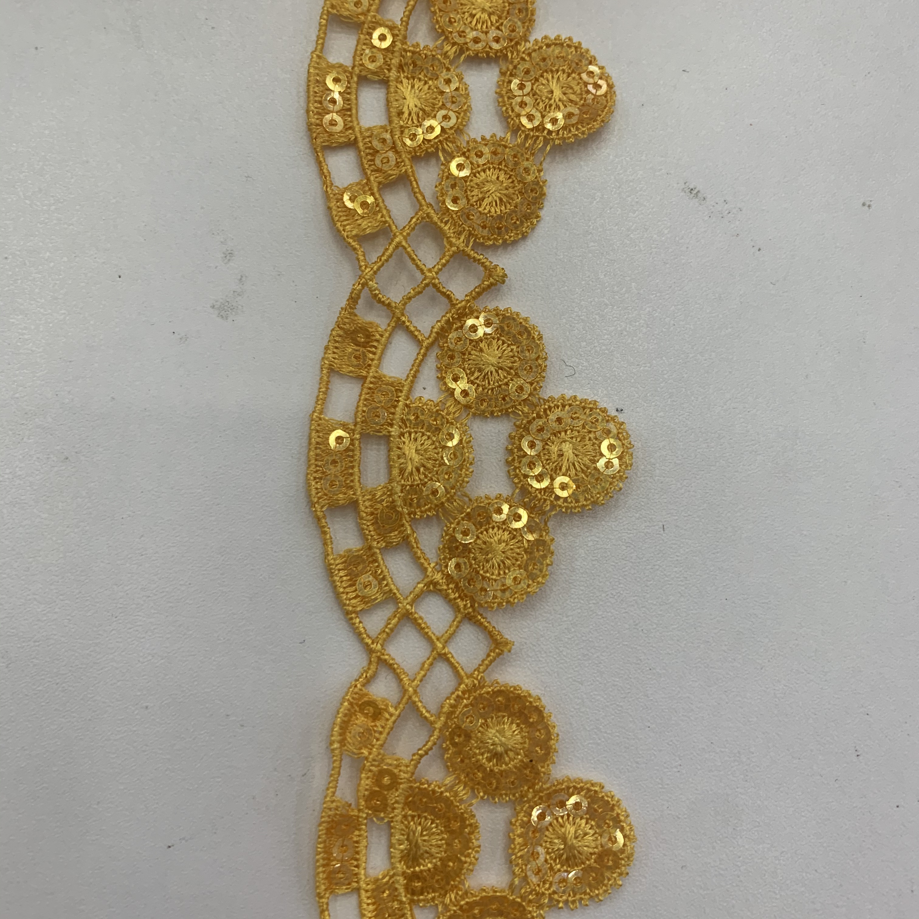 水溶亮片花边刺绣花边产品图