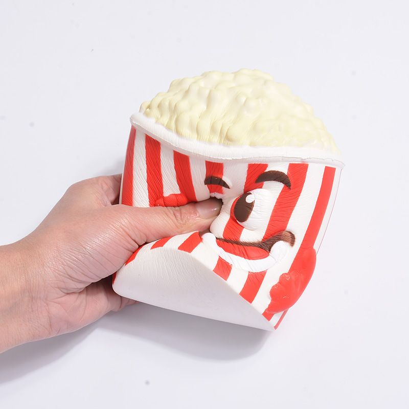 创意搞怪仿真爆米花零食慢回弹儿童玩具 橱窗摆件冰箱贴书包挂件产品图