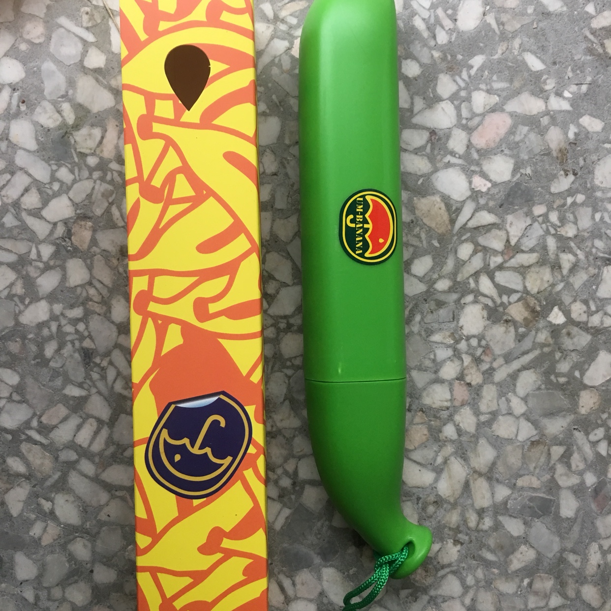 Three Fold Banana Gift Foreign Trade Hot Umbrella