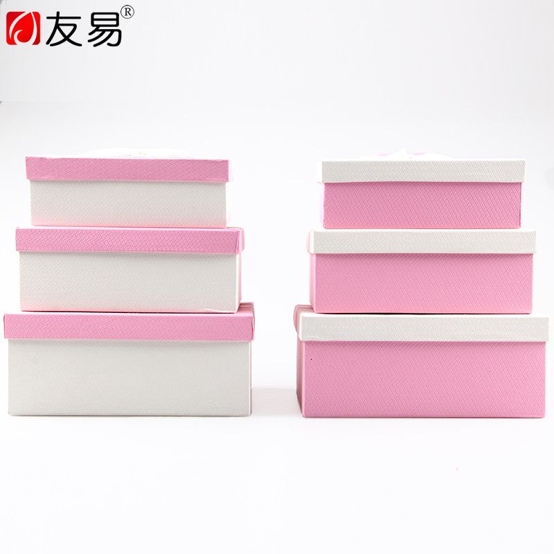 厂家定做韩式礼品盒正方形礼品盒-创意特种纸礼品盒子现货批发图