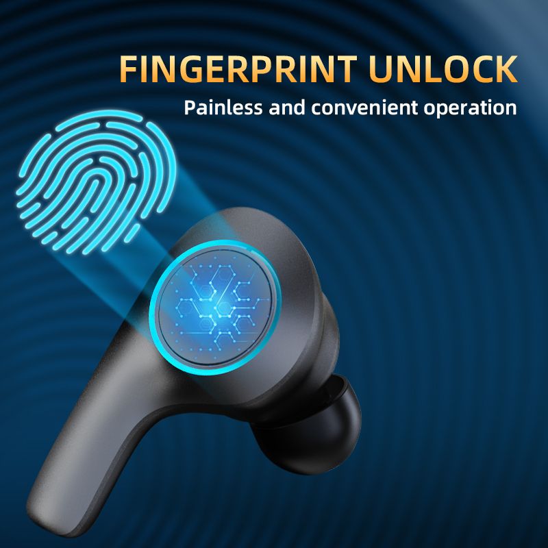 YEXIN 新品PT05蓝牙耳机双耳立体声TWS运动通用蓝牙耳机产品图