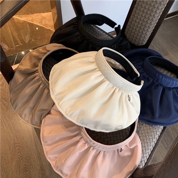 Summer Women's Hat Twill Baseball Cap All Cotton After Foreign Trade Open Sun Hat Solid Color Light Plate Cap Specification drawing