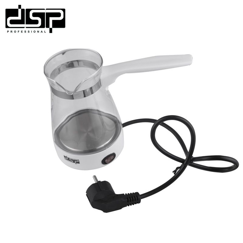 DSP丹松 电动手冲咖啡壶 家用细口摩卡壶 玻璃意式咖啡煮咖啡壶详情图4