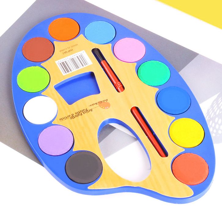 12 - colour solid powder pigment - medium