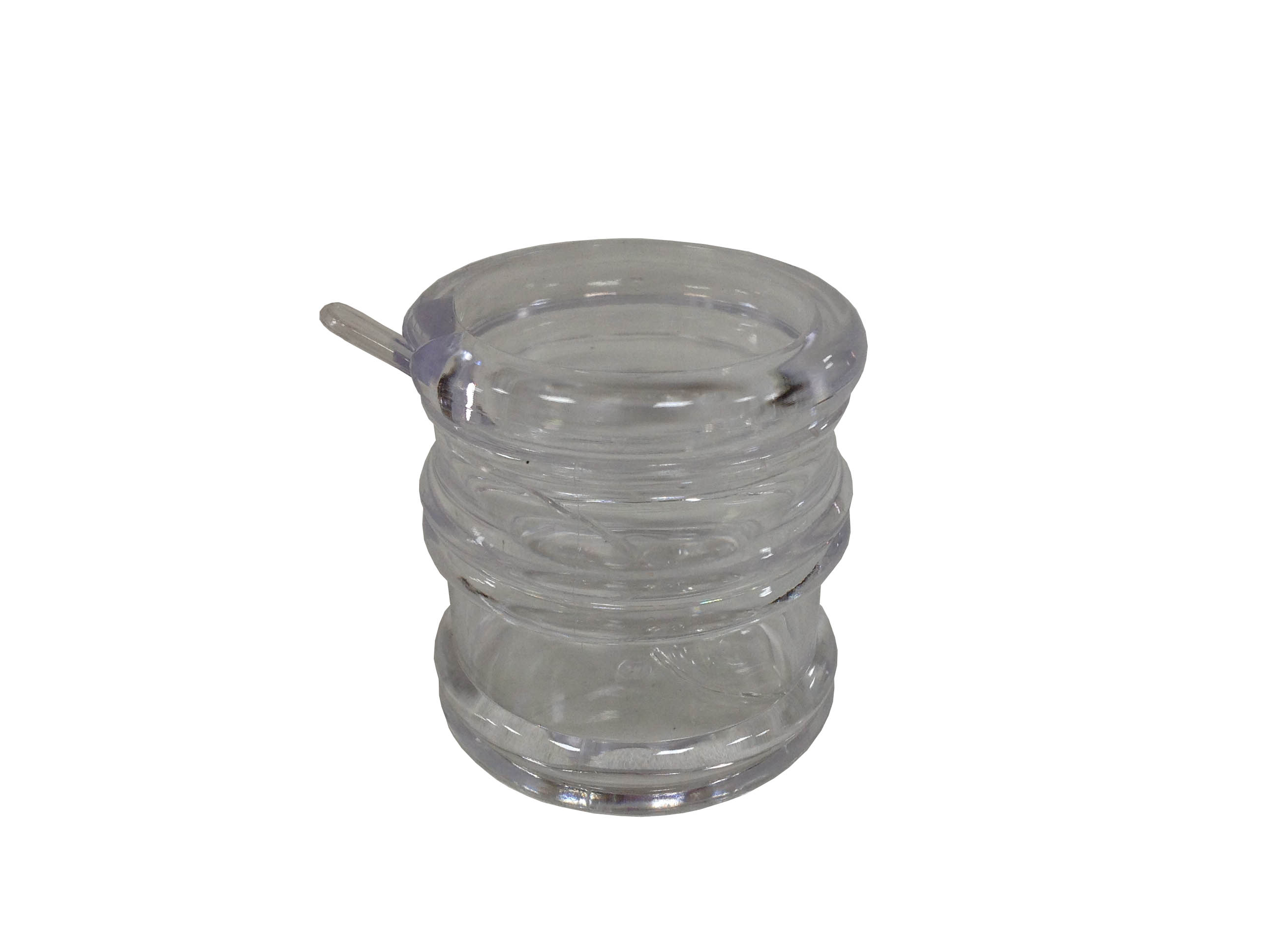 DF99192 acrylic jar Acrylic jar with spoon DF TRADINNG HOUSE