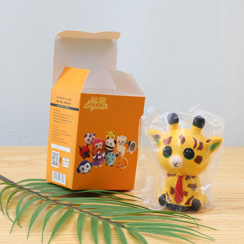 慢回弹玩具创意仿真可爱卡通动物减压盲盒玩具防摔柔软工艺品摆饰