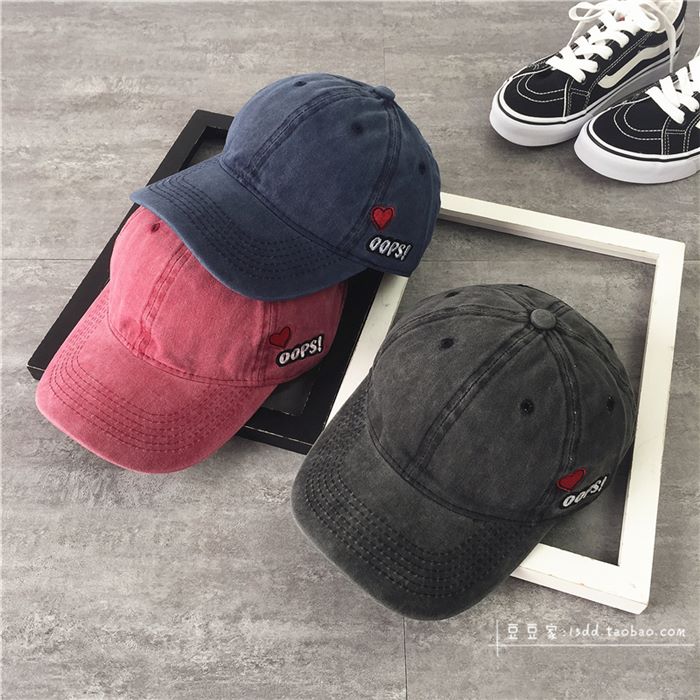 Child Cap Female Ins Trendy Korean Version Of Summer Street Hipster Shade Fashion Sunscreen Net Red Baseball Cap Item Picture