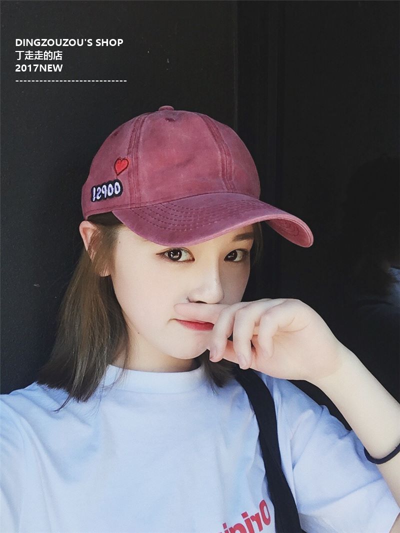 Child Cap Female Ins Trendy Korean Version Of Summer Street Hipster Shade Fashion Sunscreen Net Red Baseball Cap details Picture