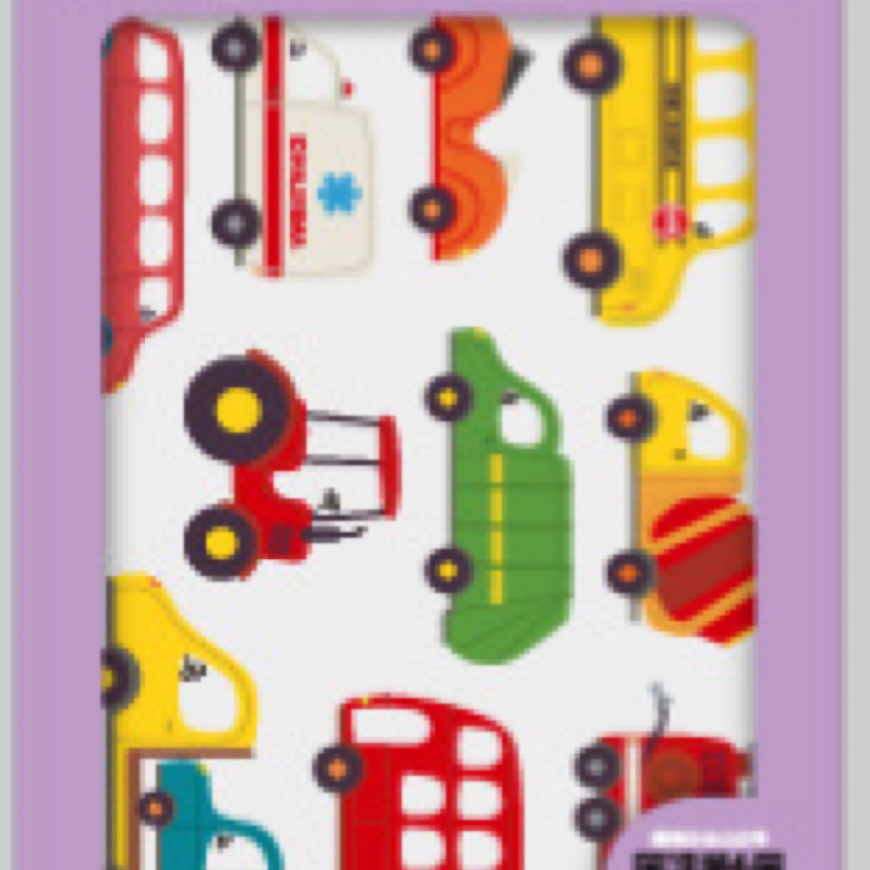 Flat scratch-cloth sticker transfer vehicle