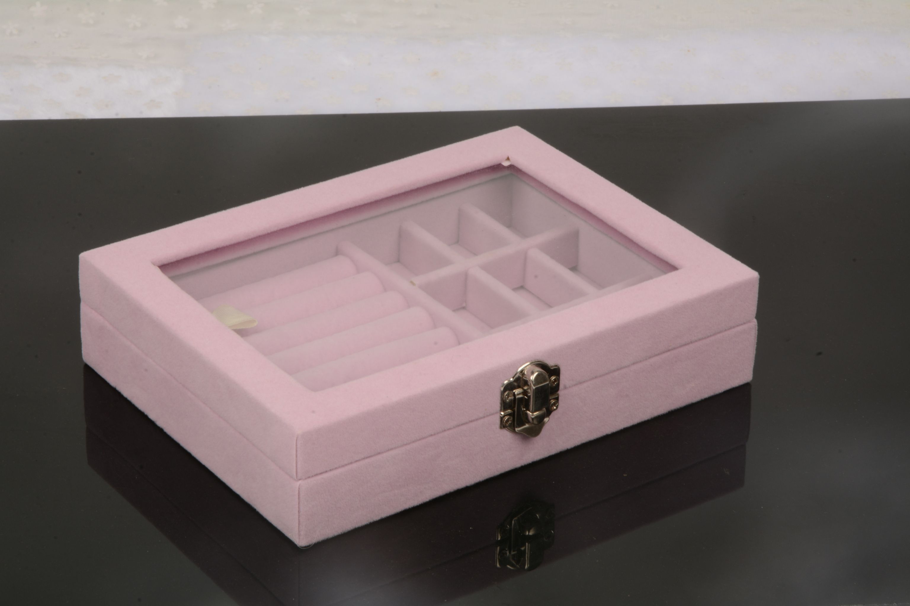 首饰盒粉色           颜色可选