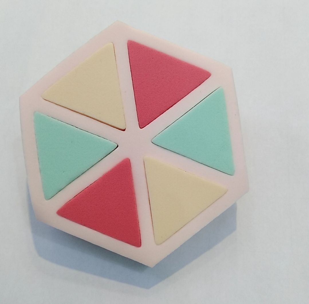 1EVA grooved hexagonal 80-17t powder frame details Picture