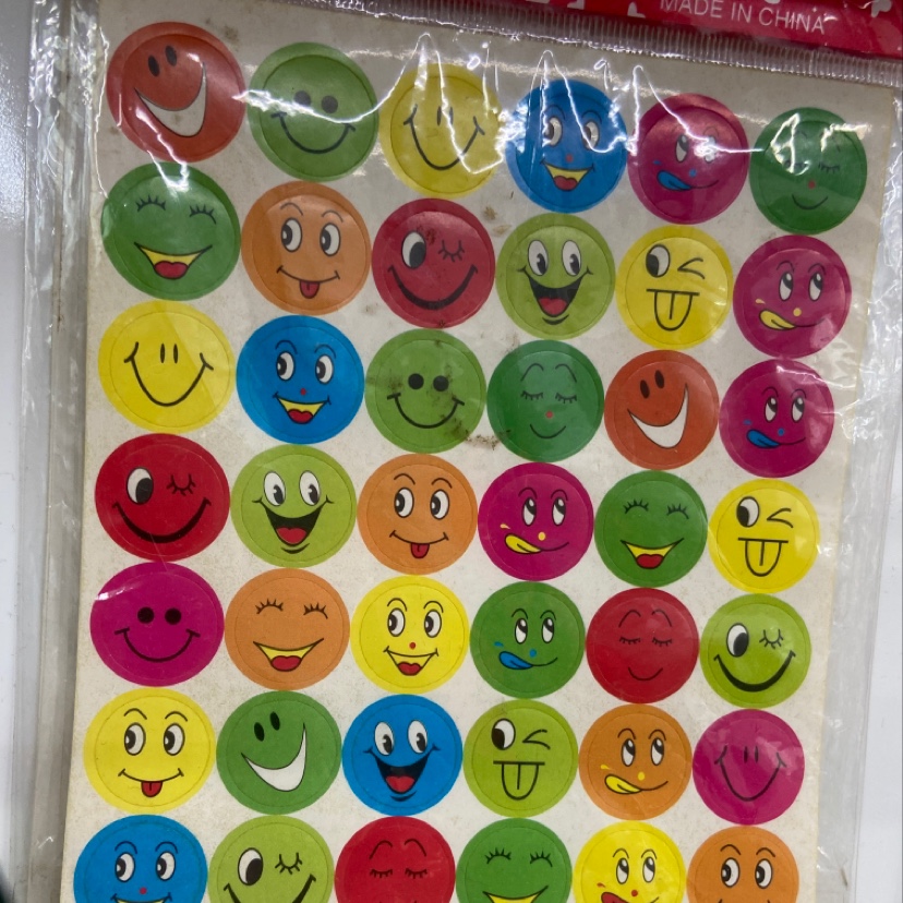 Color sticker smile thumbnail