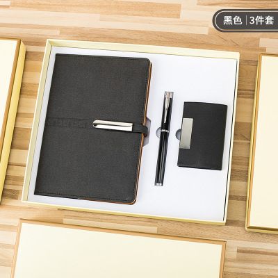 Kailushi Gift Pen Industry Office Teachers' Day Gifts, company creative business notebook gift sets, business card boxes, USB flash drives, notebooks, stationery customization details Picture