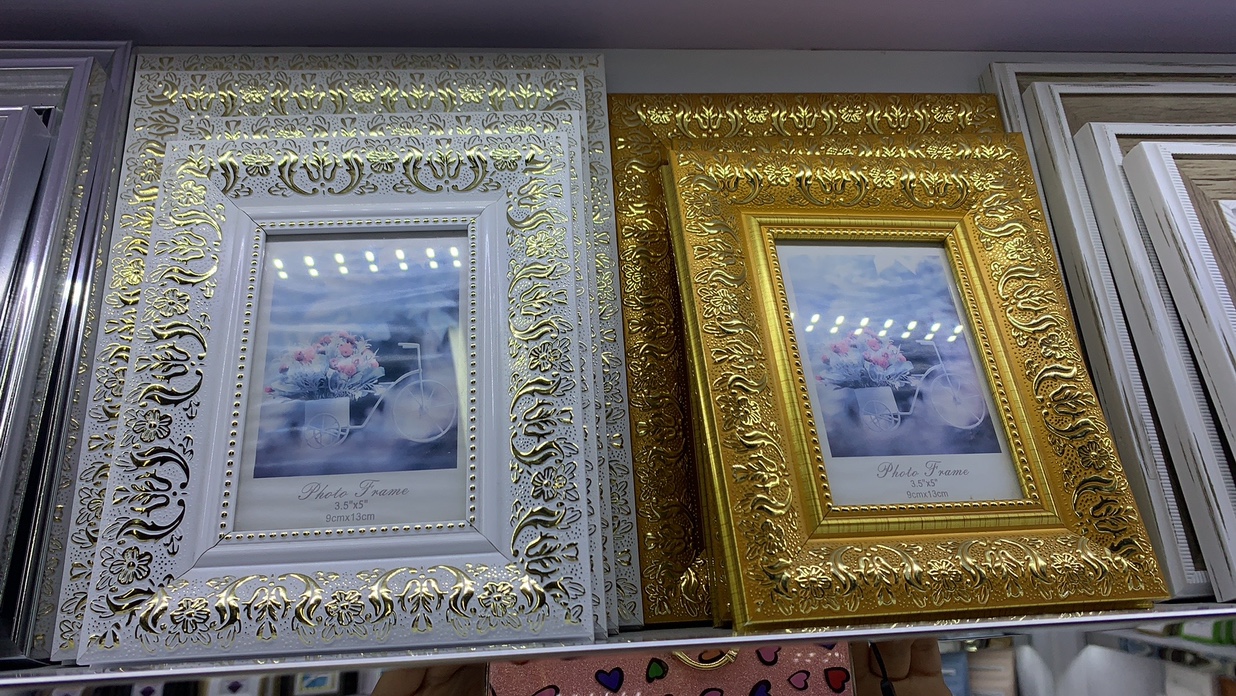 美式复古5寸6寸7寸挂墙相框图