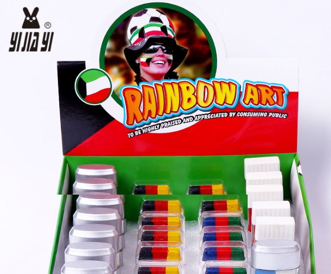 Best-selling single lighter face color set for Halloween face color paints