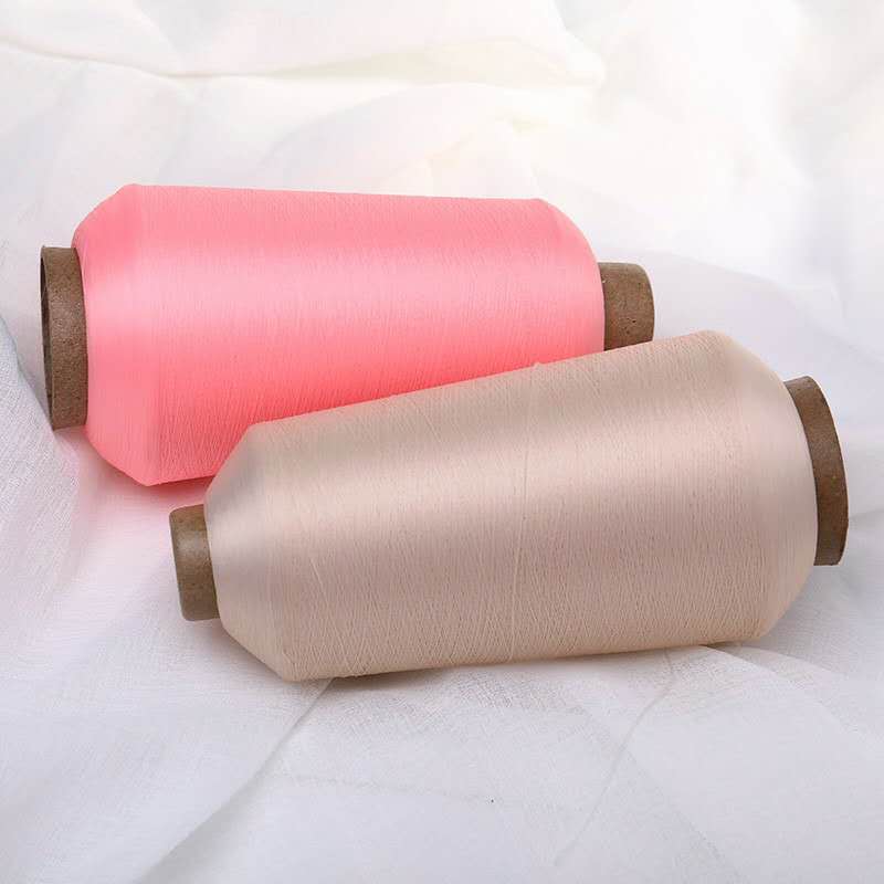 锦纶色纱 锦纶高弹丝有色包纱线高强线丝线缝纫高强线尼龙缝纫线L30细节图