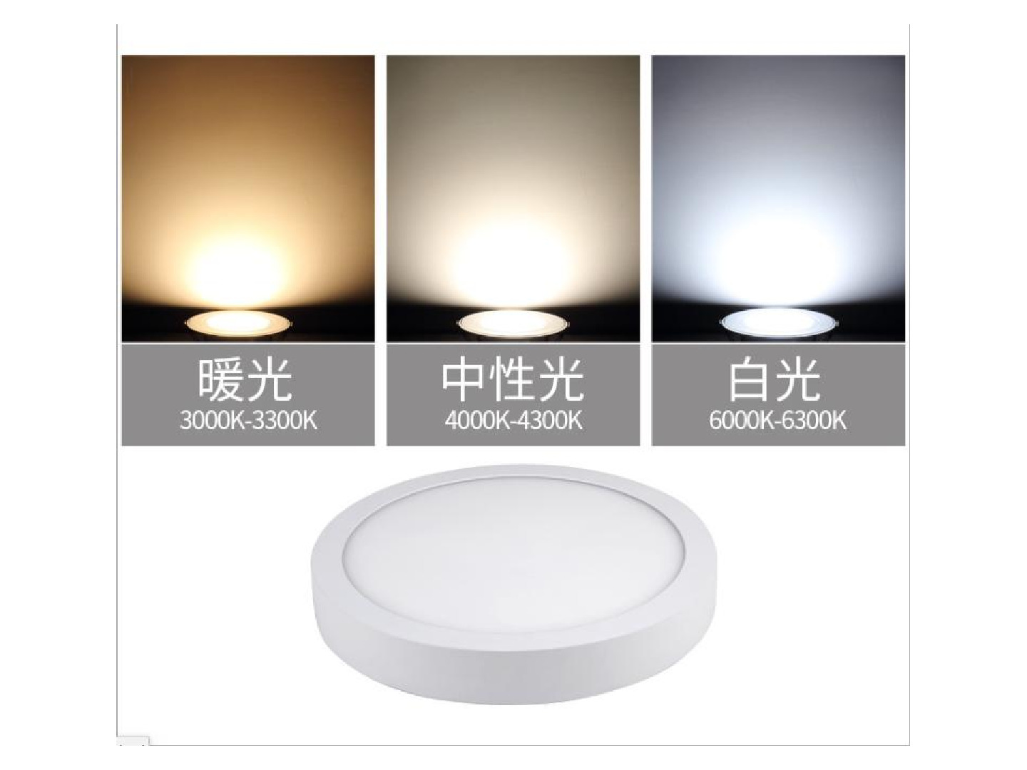 led circular downlights, surfacing ceiling ultra-thin panel lights, corridor kitchen lights, square ceiling lights, 6W and 12W watt lamps detail image 5