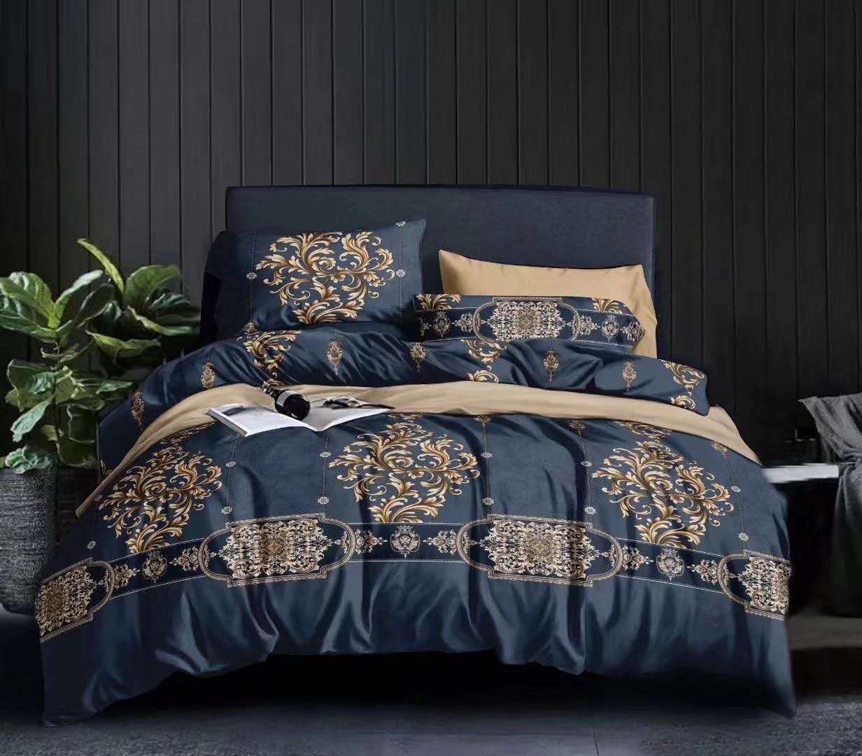 All-cotton reactive printed four-piece set thumbnail