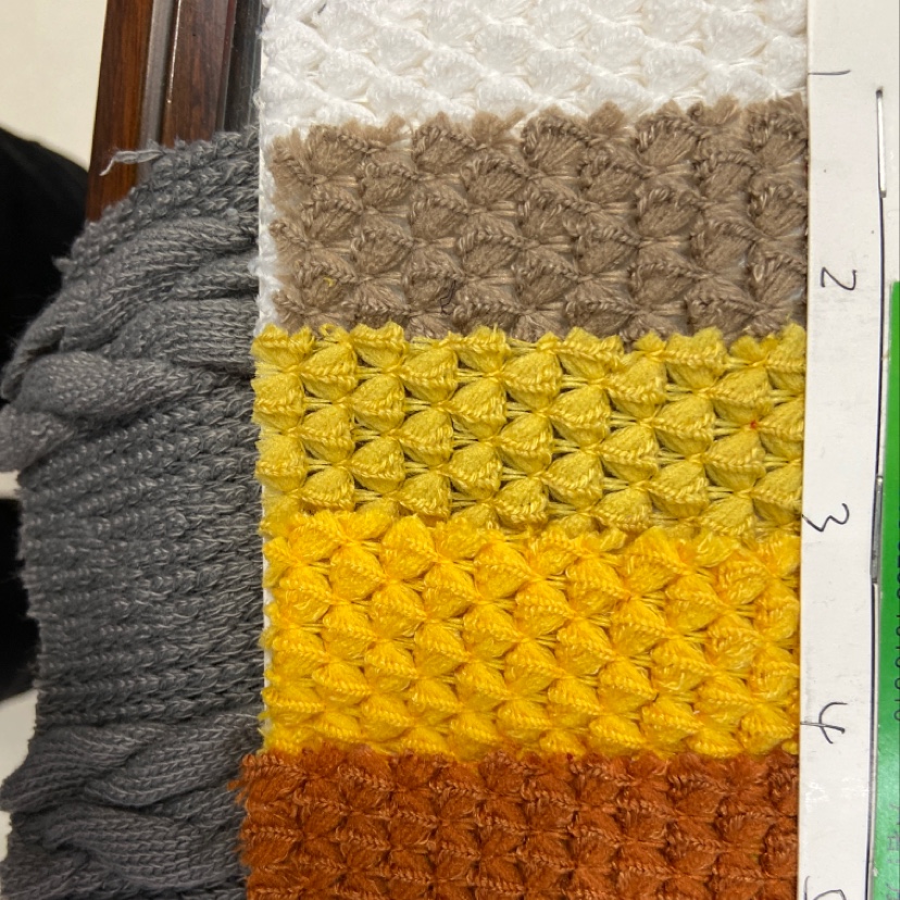 黄色氨纶涤纶布料服装羽绒服袖口装饰品工艺品头饰面料多色可选来样定做图