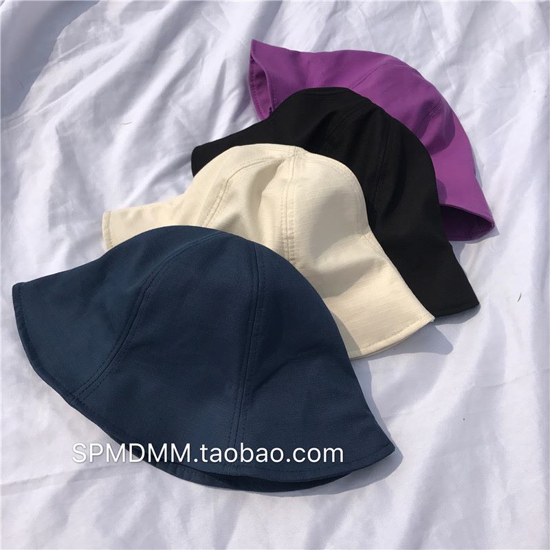 Summer Hat Male Korean Version Light Plate Solid Color Fashion Classic Fisherman Hat Female Personality Outdoor Leisure Shade Basin Hat full figure