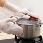 硅胶魔术刷洗碗手套带毛刷洗碗神器防滑防水耐磨