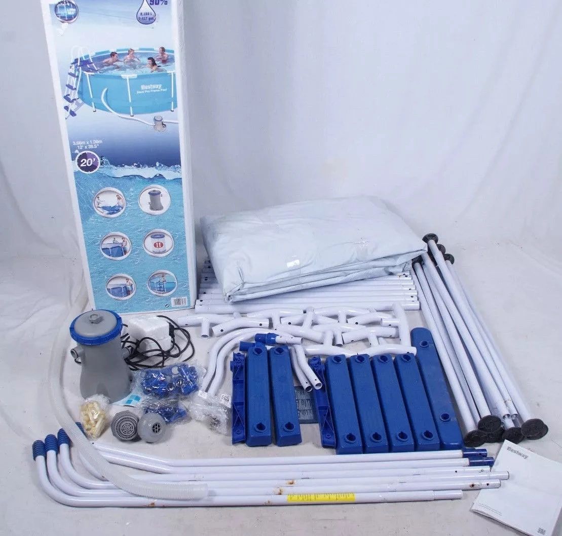 56681 wholesale adult steel professional frame swimming pool, foldable and stable water swimming pool detail image 4
