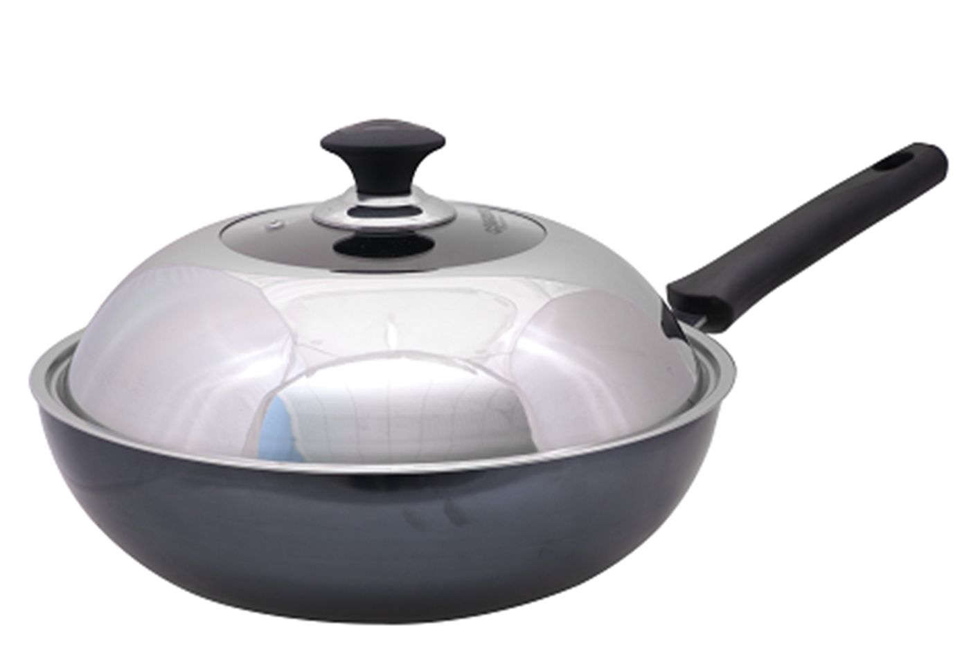 Yiwu Selection black pearl wok CAI Bao QS4070/65676