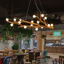 Loft Vintage industrial trees, chandeliers, clothing store, Restaurant, Bar, cafe, B&B, Art deco lamps