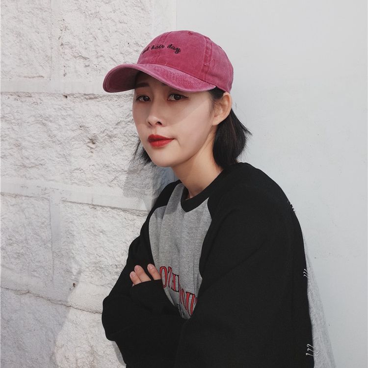 2020 Spring And Autumn New Baseball Cap Korean Version Of Alphabet Embroidery Cap Young Men And Women Outdoor Shade Hat details Picture