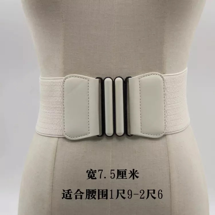 Source Factory: Women's Elastic Waist Seal Elastic Belt undefined