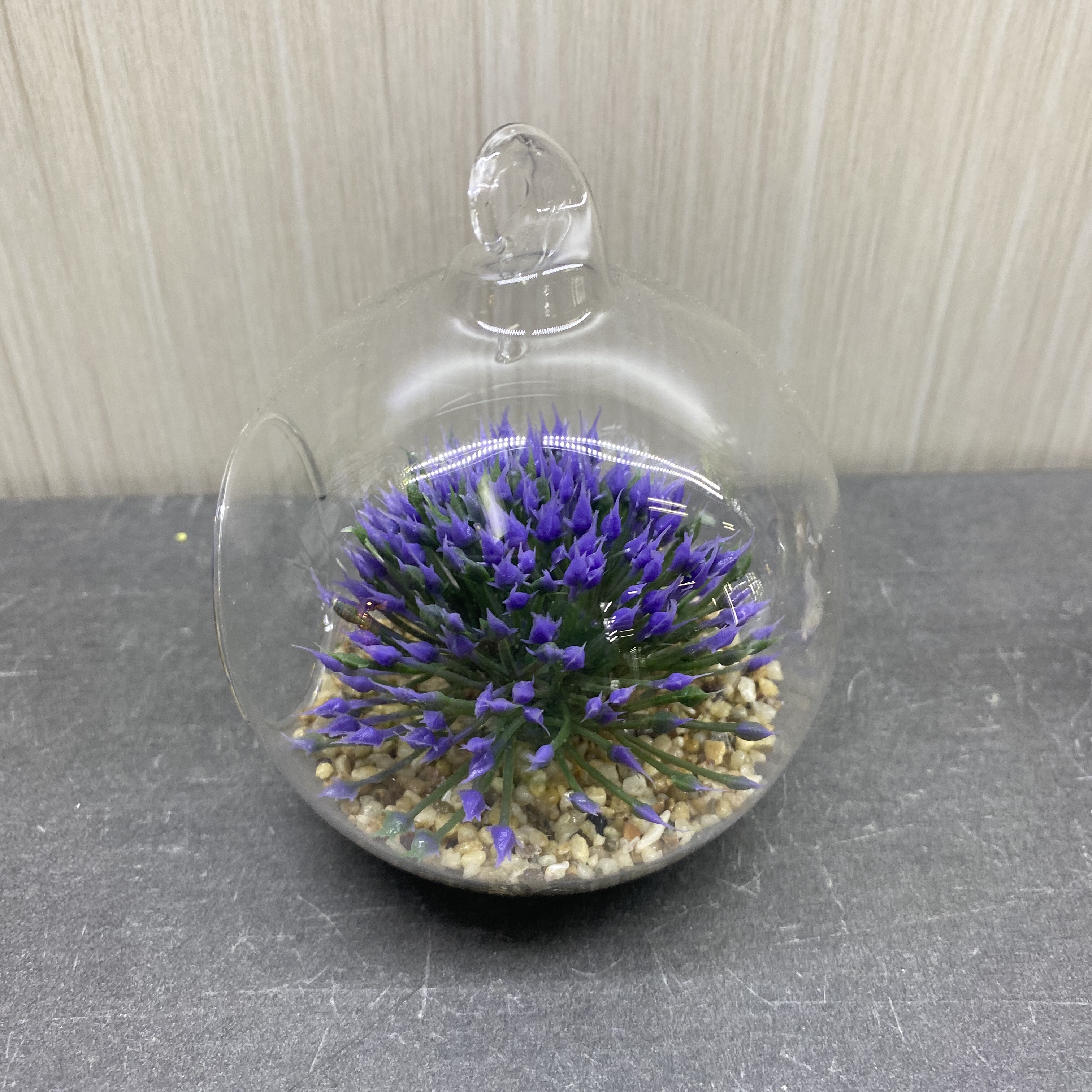 High-quality borosilicate glass balls from Yiwu, including decorative flowers. Fresh home decor items. details Picture
