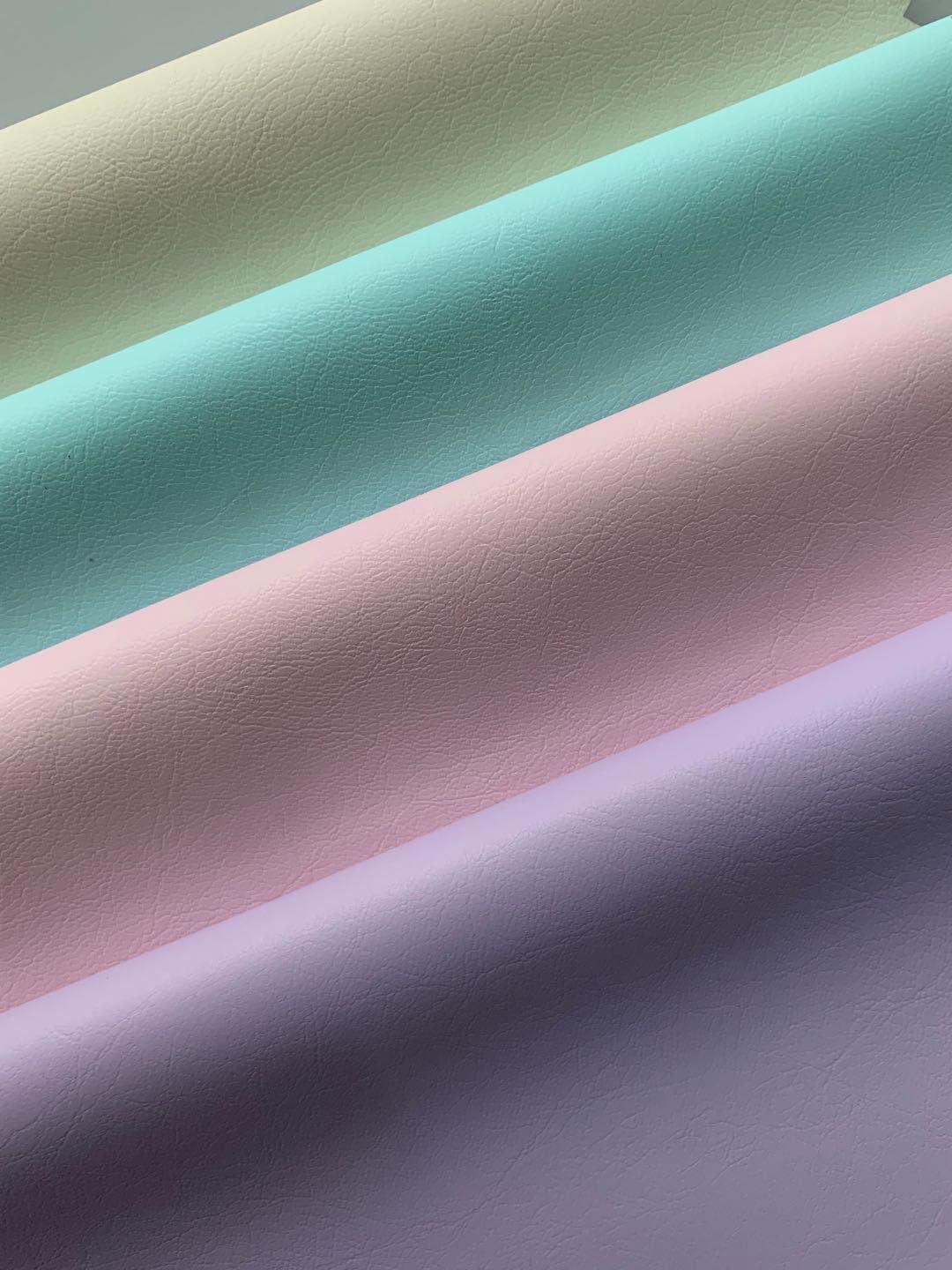 厂家供应出口韩国婴儿爬爬垫专用水性无溶剂环保PU皮革、REACH174