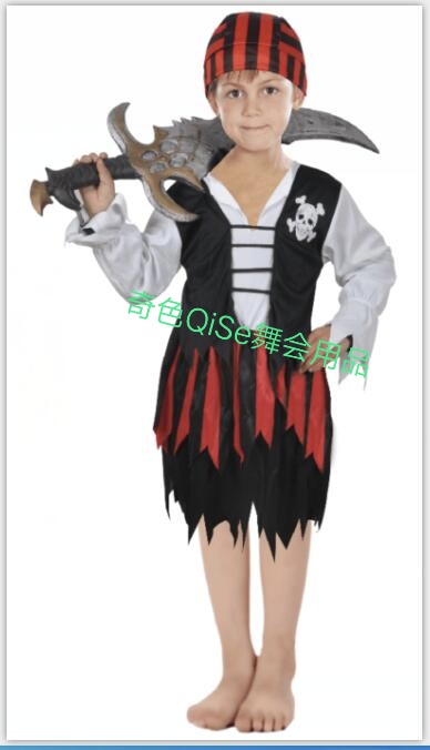 K-043 Pirate costume party costume Festival costume Halloween costume Festival costume show costume party supplies festival props Party supplies Halloween costumes stage makeup