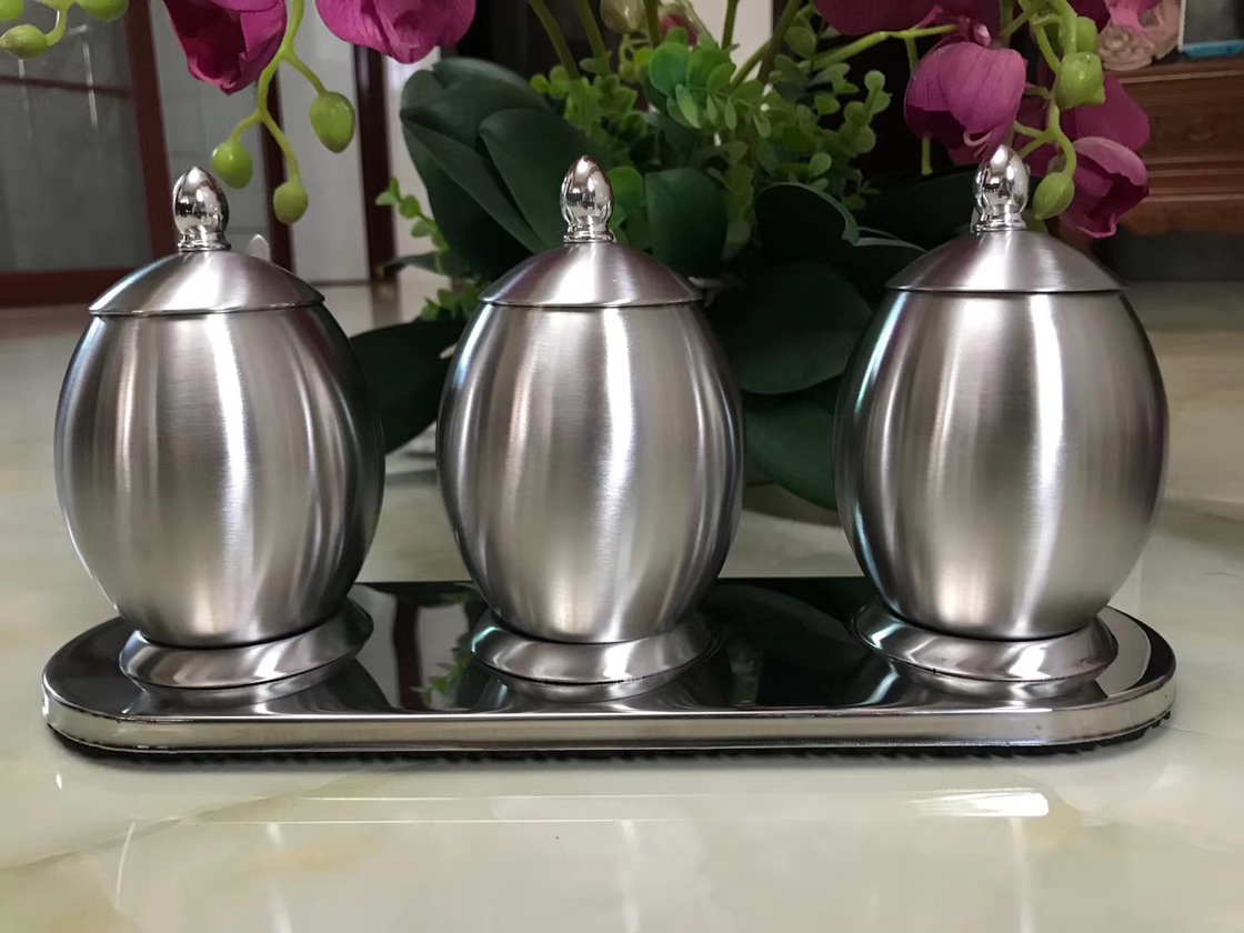 Egg Shaped Stainless Steel Seasoning Bottle 004
