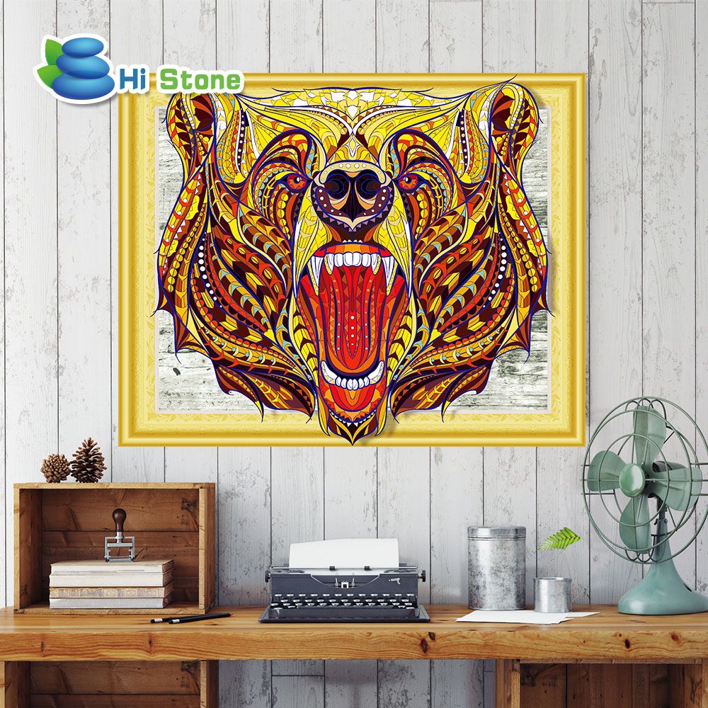 Bright diamond, irregular-shaped diamond, framed diamond painting 40*50, an export bestseller available without loan detail image 4