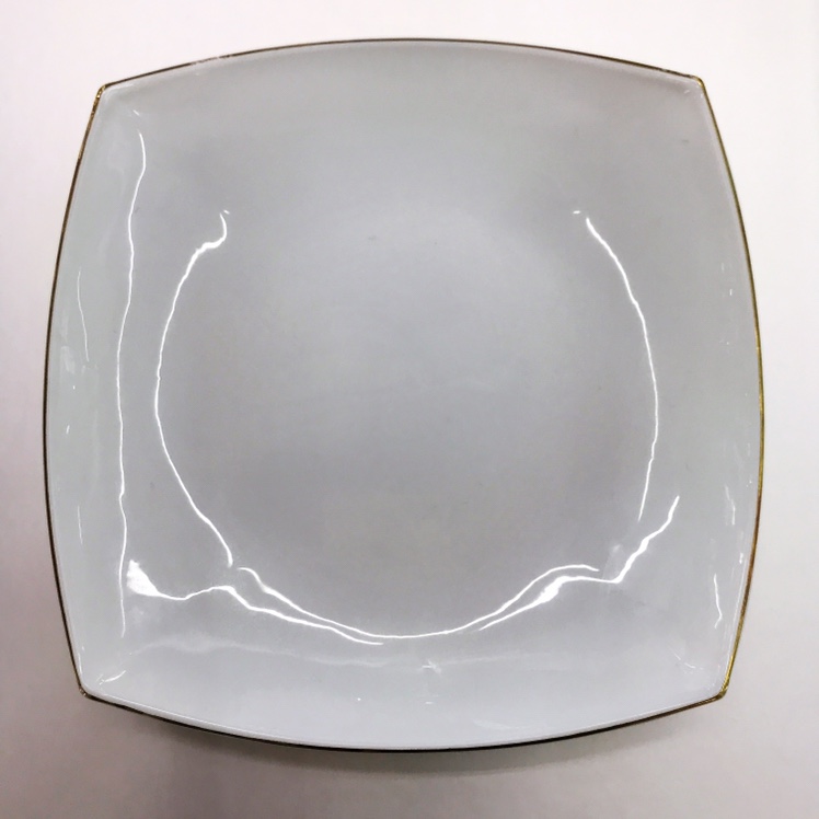 White square plate with 11 inch phnom Penh thumbnail