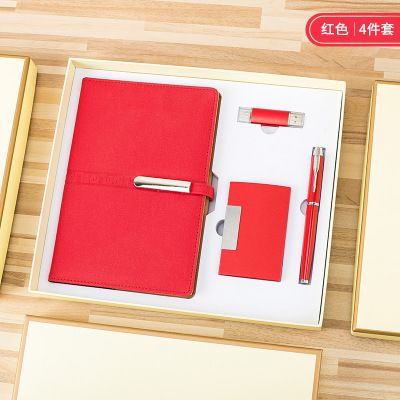 Regalo kailu shi pluma oficina comercio exterior explosiva empresa de estilo creativo cuaderno de negocios conjunto de regalo caja de tarjeta de visita disco U organizador papelería personalizada Specification image