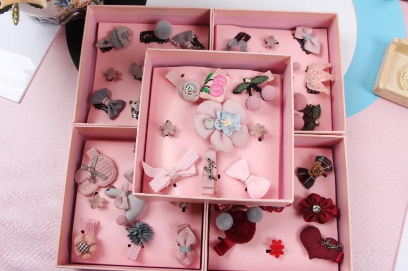 Baby Hair Clip Set Children's Head Ornament Baby Hair Clip Baby Hair clip 61 Children's Day gift thumbnail