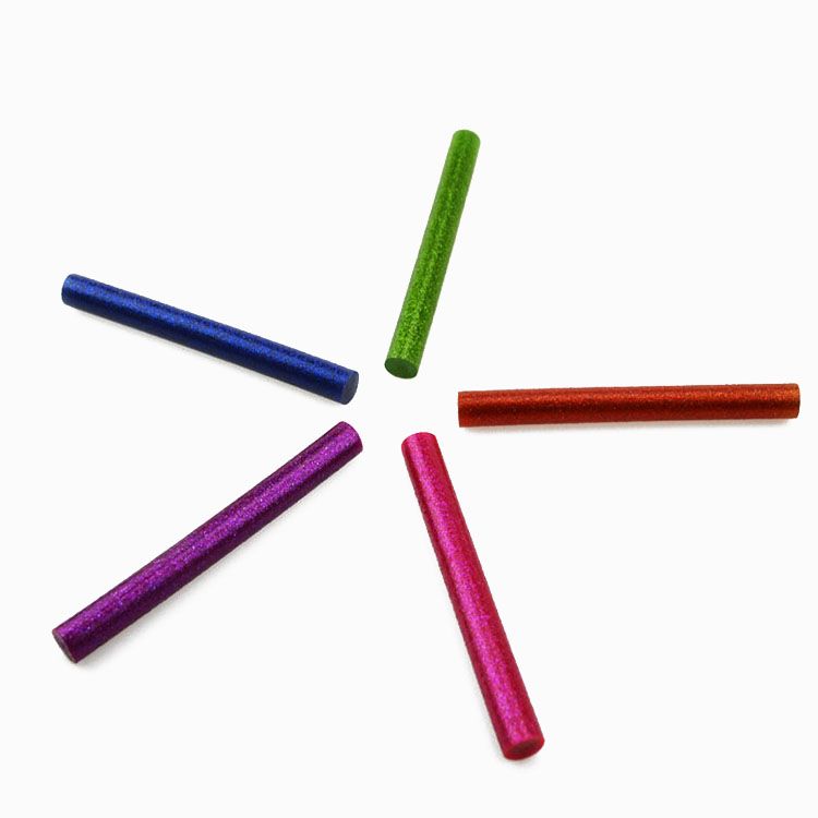 8 pieces of color powder glue sticks, 7*100