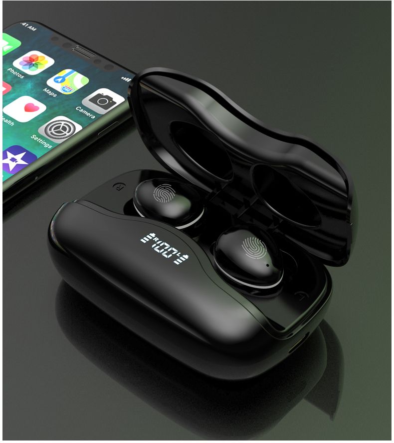YEXIN 新款W16蓝牙耳机 无线耳机 5.0 tws数显蓝牙耳机详情图18