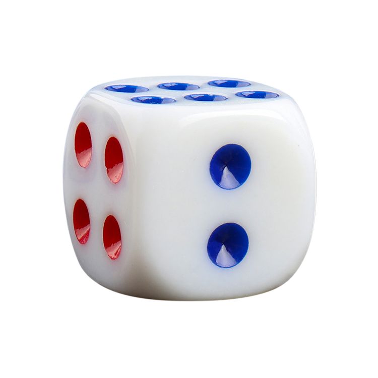 卡卡五金 5188全吸包装白色骰子14#麻将筛子娱乐用品详情图5