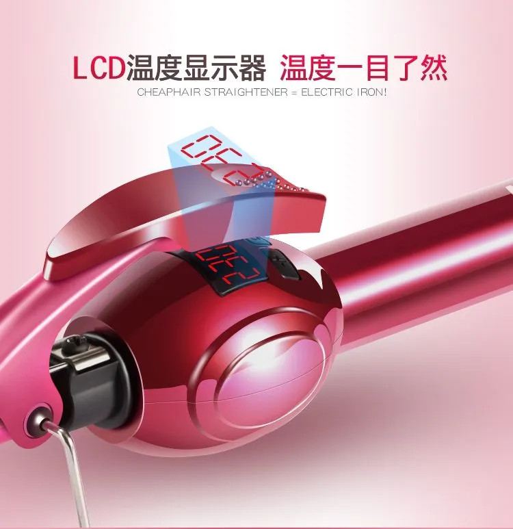 MARSKE-5222 curling iron, LCD hair perm, dry and wet dual-purpose hair care curling iron, electric ceramic hair care tool detail image 7