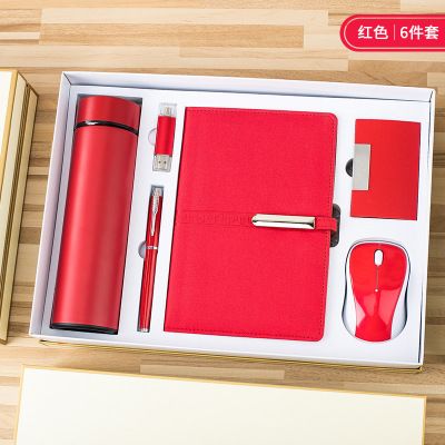 Regalo kayroshi pluma oficina exquisito regalo de personalidad portátil ratón inalámbrico bolígrafo de firma taza térmica conjunto de regalo papelería personalizada Application Scenario