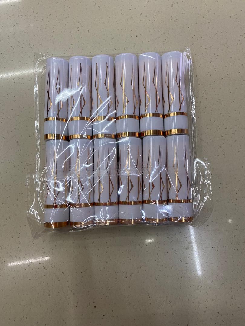 Matte white tube lipstick details Picture
