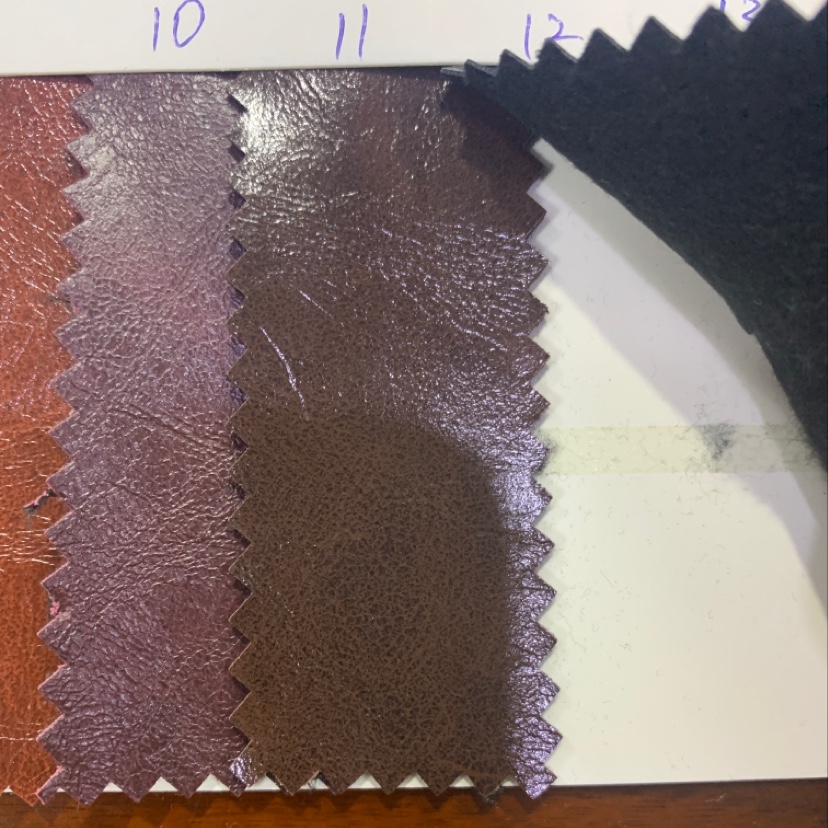 厂家直销热销新款pu油皮皮革大量现货高中低档箱包沙发鞋材面料11号色产品图